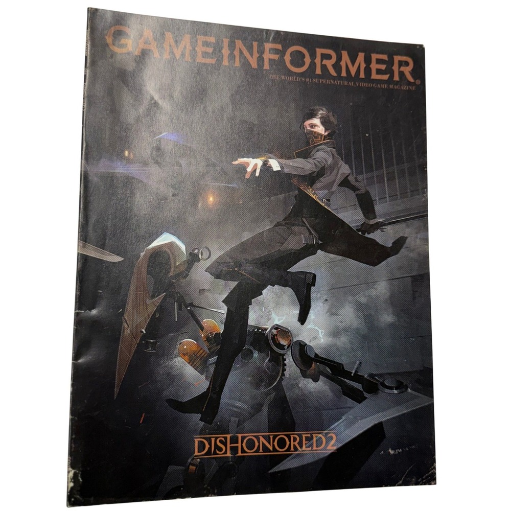 Game Informer Magazine Issue 278 Dishonored 2 Cover June 2016 Video Game News